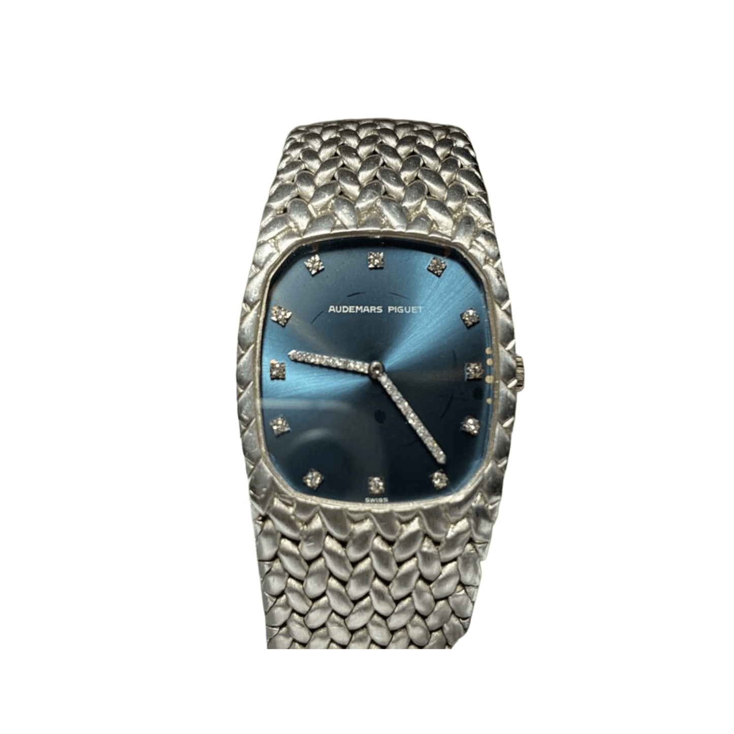 Audemars Piguet Cobra Vintage 'Ladies' White Gold Blue Diamond Dial