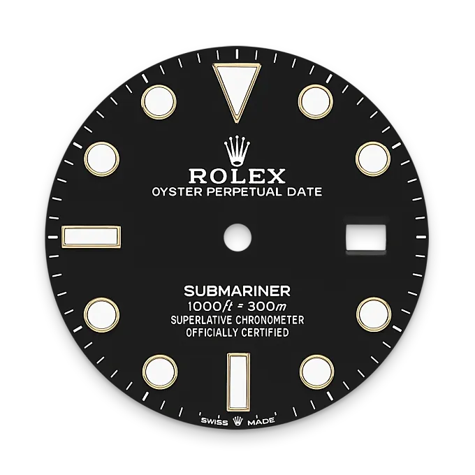 Rolex Submariner Date Acier Et Or Cadran Noir