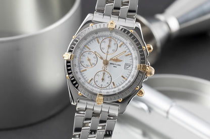 Breitling Chronomat Chronograph Stahl / Gold Automatik Herrenuhr