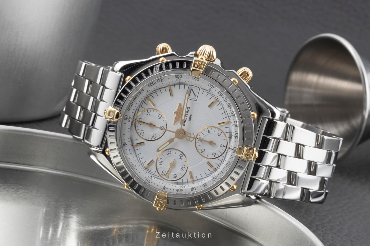 Breitling Chronomat Chronograph Stahl / Gold Automatik Herrenuhr