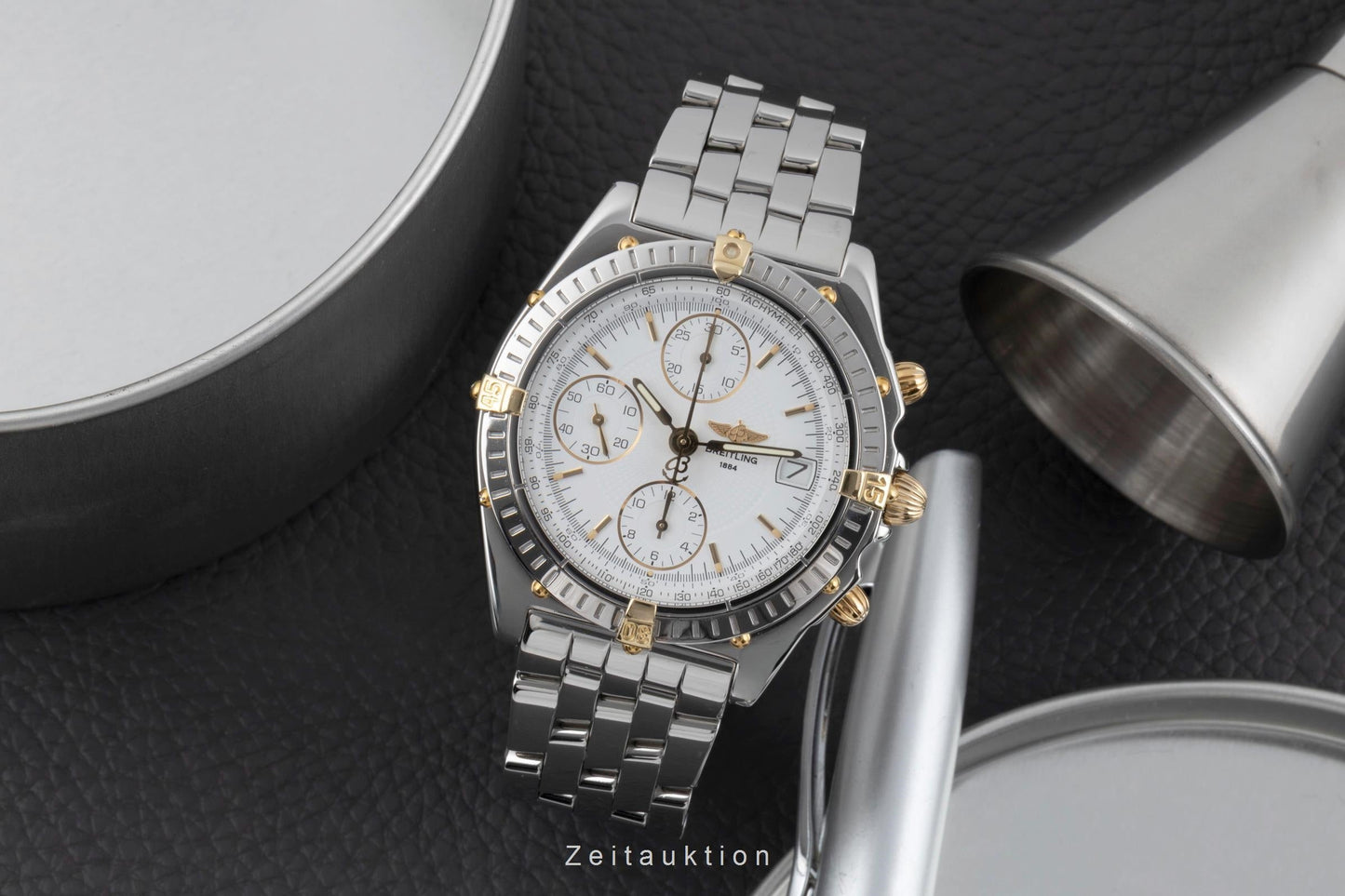 Breitling Chronomat Chronograph Stahl / Gold Automatik Herrenuhr