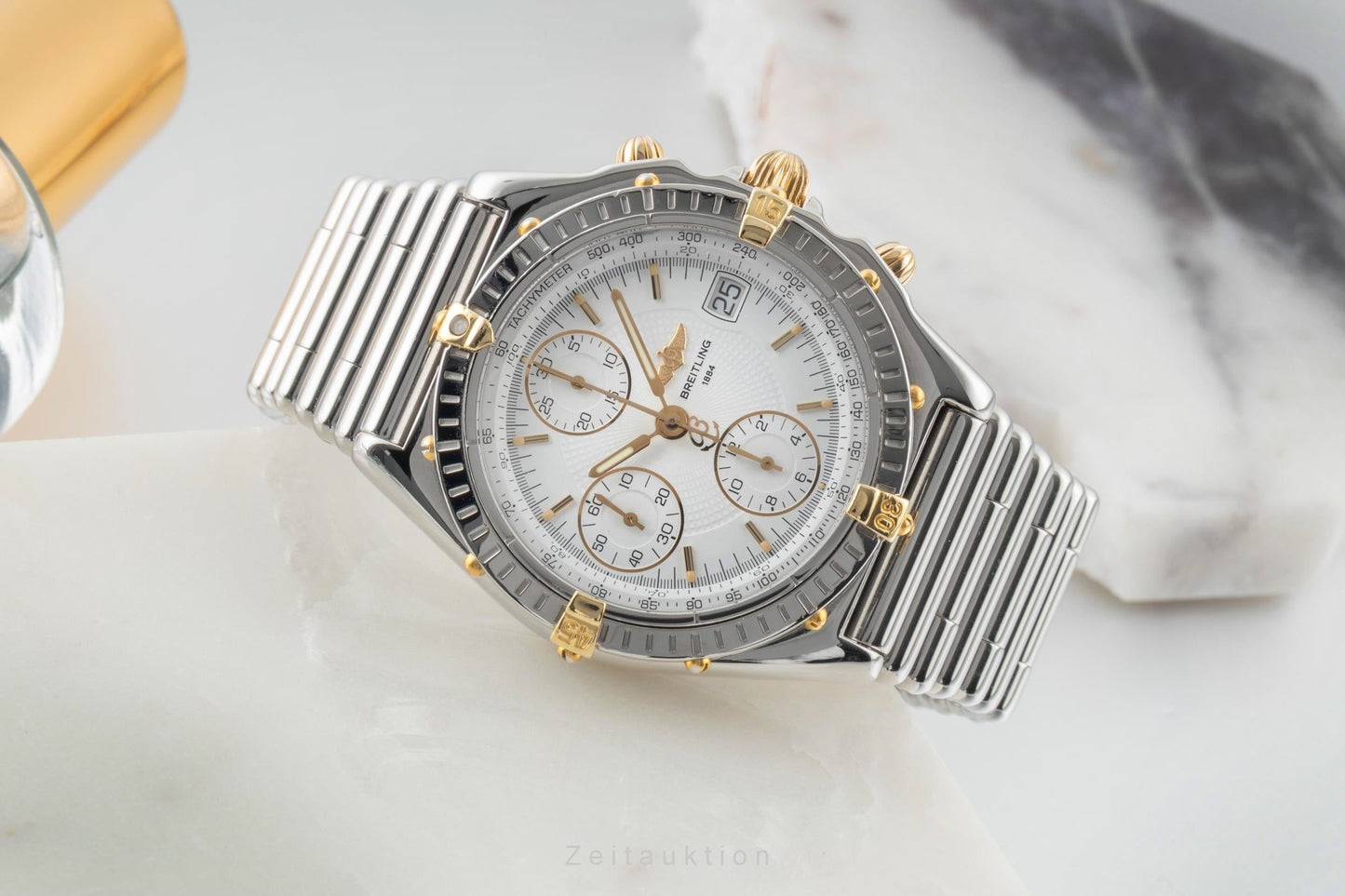 Breitling Chronomat Chronograph Stahl / Gold Automatik