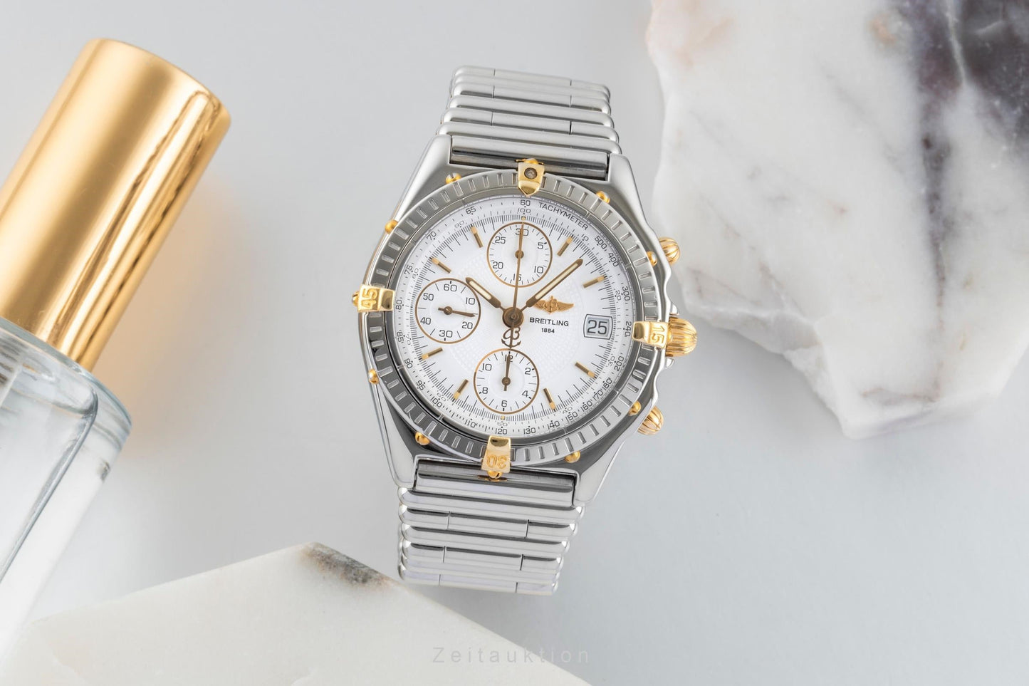 Breitling Chronomat Chronograph Stahl / Gold Automatik