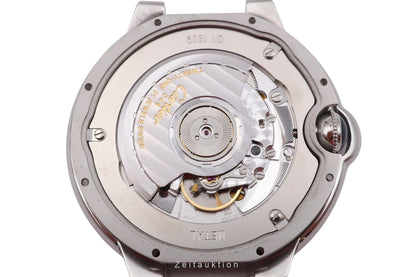 Cartier Ballon Bleu De Cartier Automatik Stahl Herrenuhr Ref. W69012Z4 B&P 2011 [2503754]