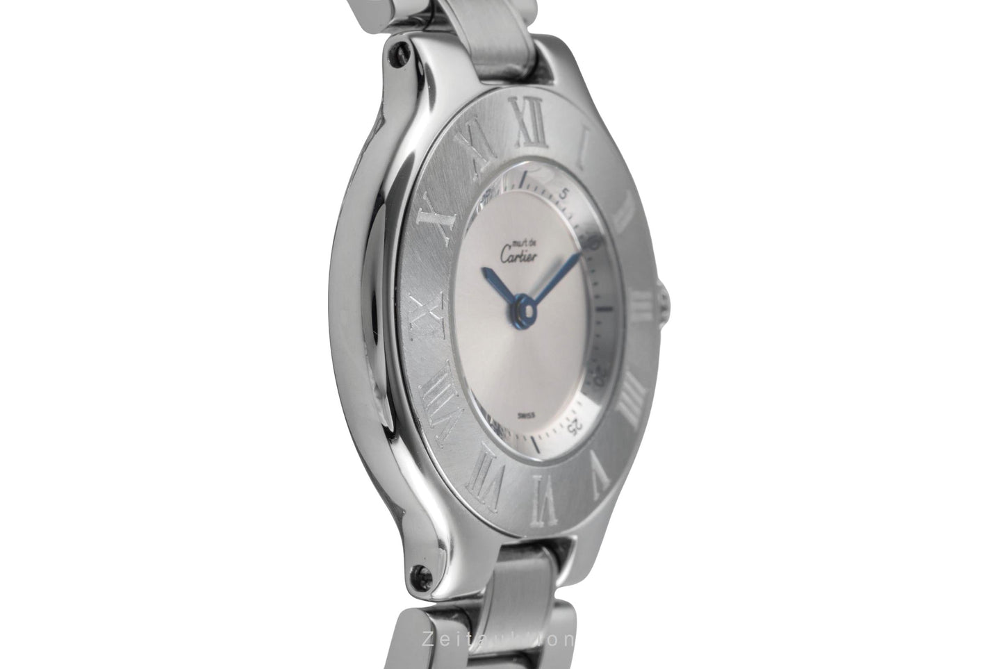 Cartier 21 must de Cartier SM Stahl Quarz Lady Damenuhr Ref. W10109T2 1340 [2504685]