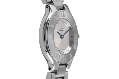 Cartier 21 must de Cartier SM Stahl Quarz Lady Damenuhr Ref. W10109T2 1340 [2504685]