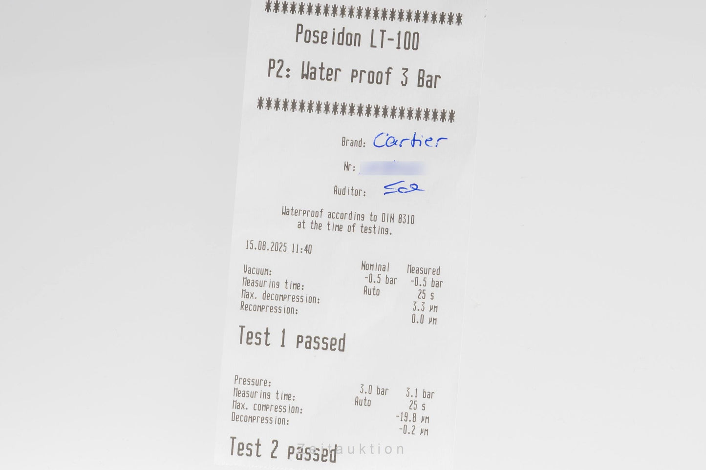 Cartier 21 must de Cartier SM Stahl Quarz Lady Damenuhr Ref. W10109T2 1340 [2504685]