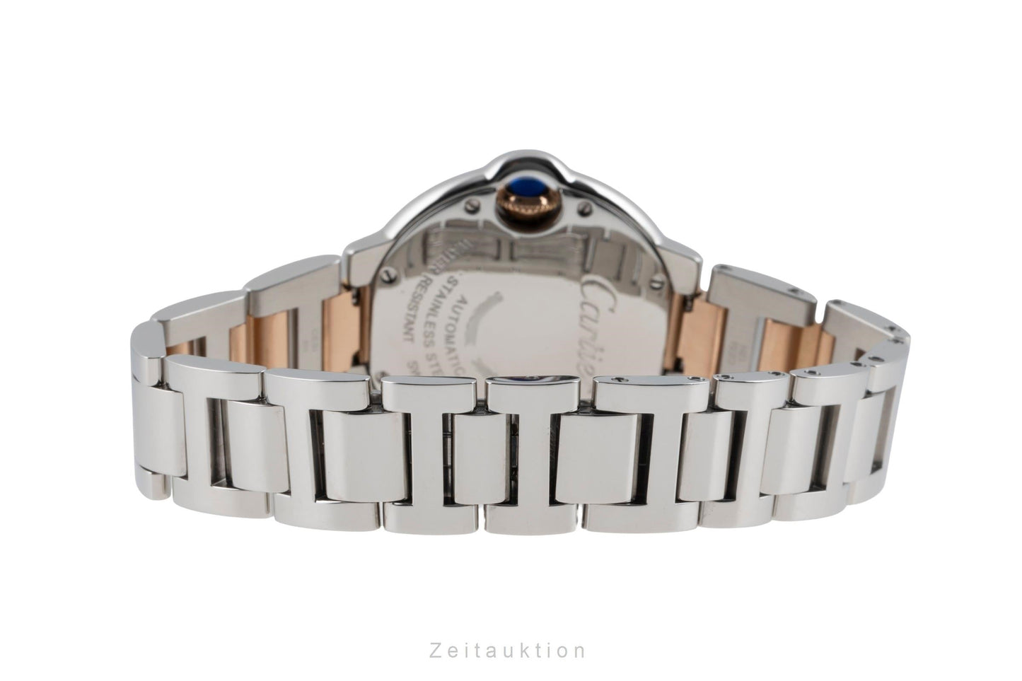 Cartier Bollon Bleu Diamant Zifferblatt Stahl Gold Automatik Ref. WE902044  [2506108]