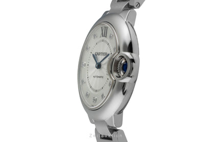 Cartier Bollon Bleu Diamant Zifferblatt Stahl Gold Automatik Ref. WE902074 [2506111]