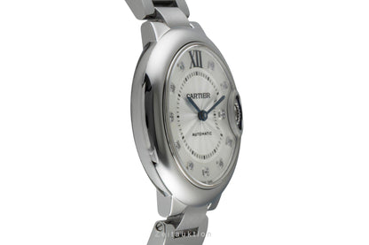 Cartier Bollon Bleu Diamant Zifferblatt Stahl Gold Automatik Ref. WE902074 [2506111]