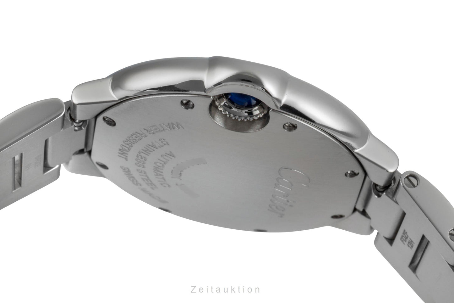 Cartier Bollon Bleu Diamant Zifferblatt Stahl Gold Automatik Ref. WE902074 [2506111]