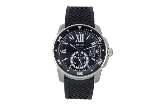 Cartier Calibre de Cartier Diver Edelstahl Automatik Herrenuhr Ref. W7100056 [2506708]