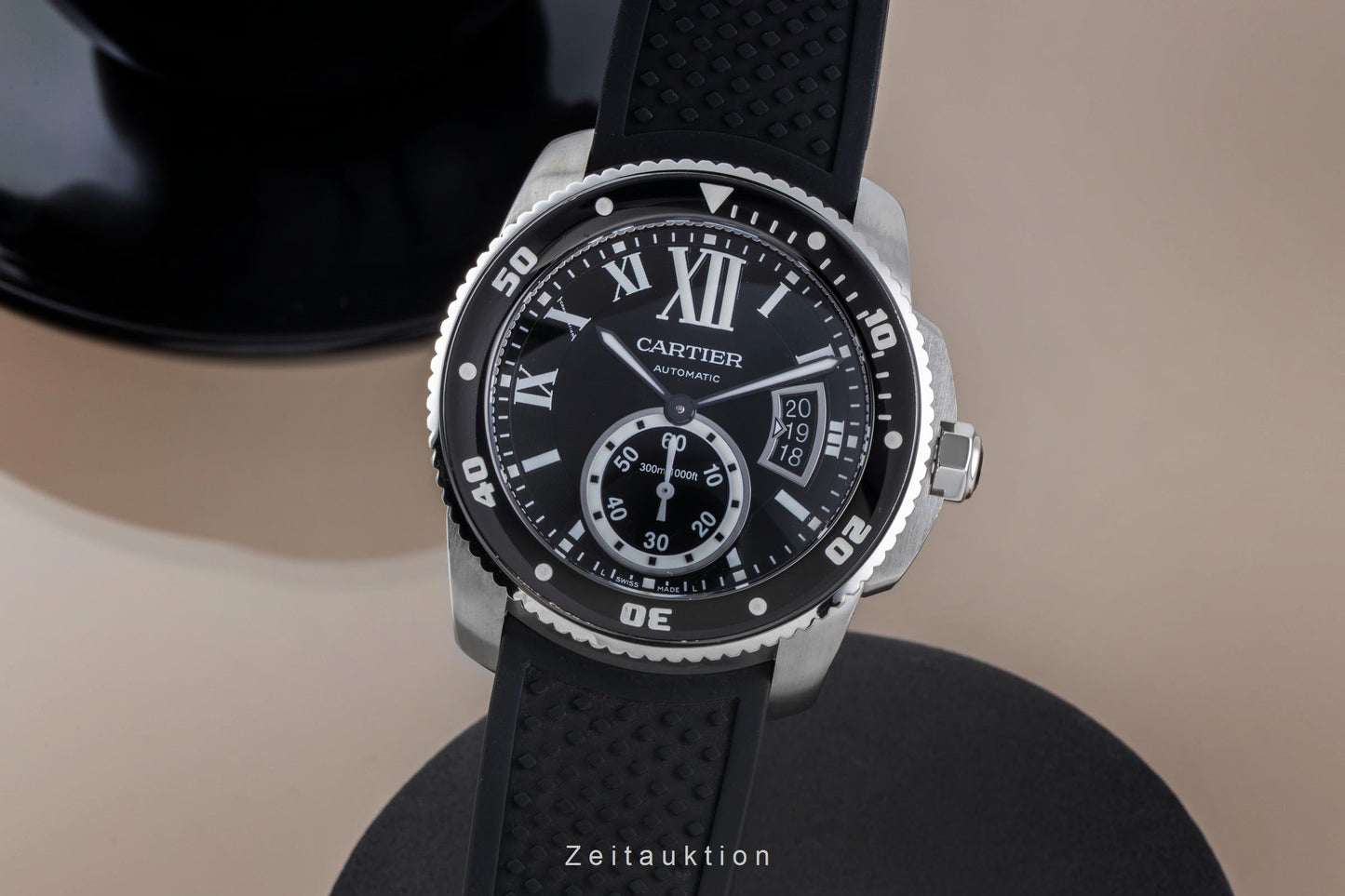 Cartier Calibre de Cartier Diver Edelstahl Automatik Herrenuhr Ref. W7100056 [2506708]