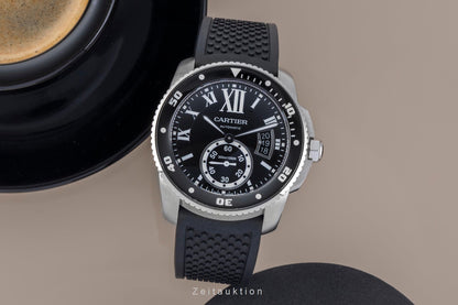 Cartier Calibre de Cartier Diver Edelstahl Automatik Herrenuhr Ref. W7100056 [2506708]