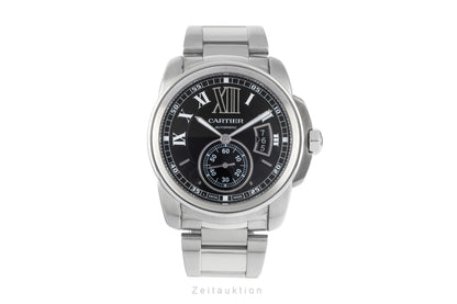 Cartier Calibre de Cartier 42 Edelstahl Automatik Herrenuhr Ref. W7100041 3389 [2507304]