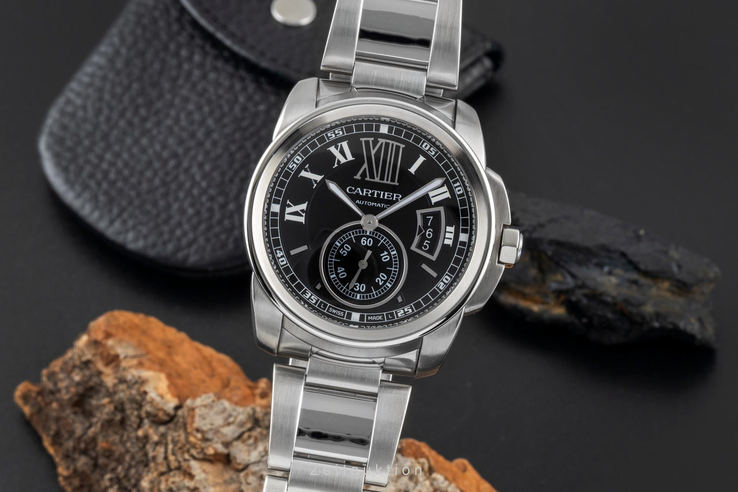 Cartier Calibre de Cartier 42 Edelstahl Automatik Herrenuhr Ref. W7100041 3389 [2507304]