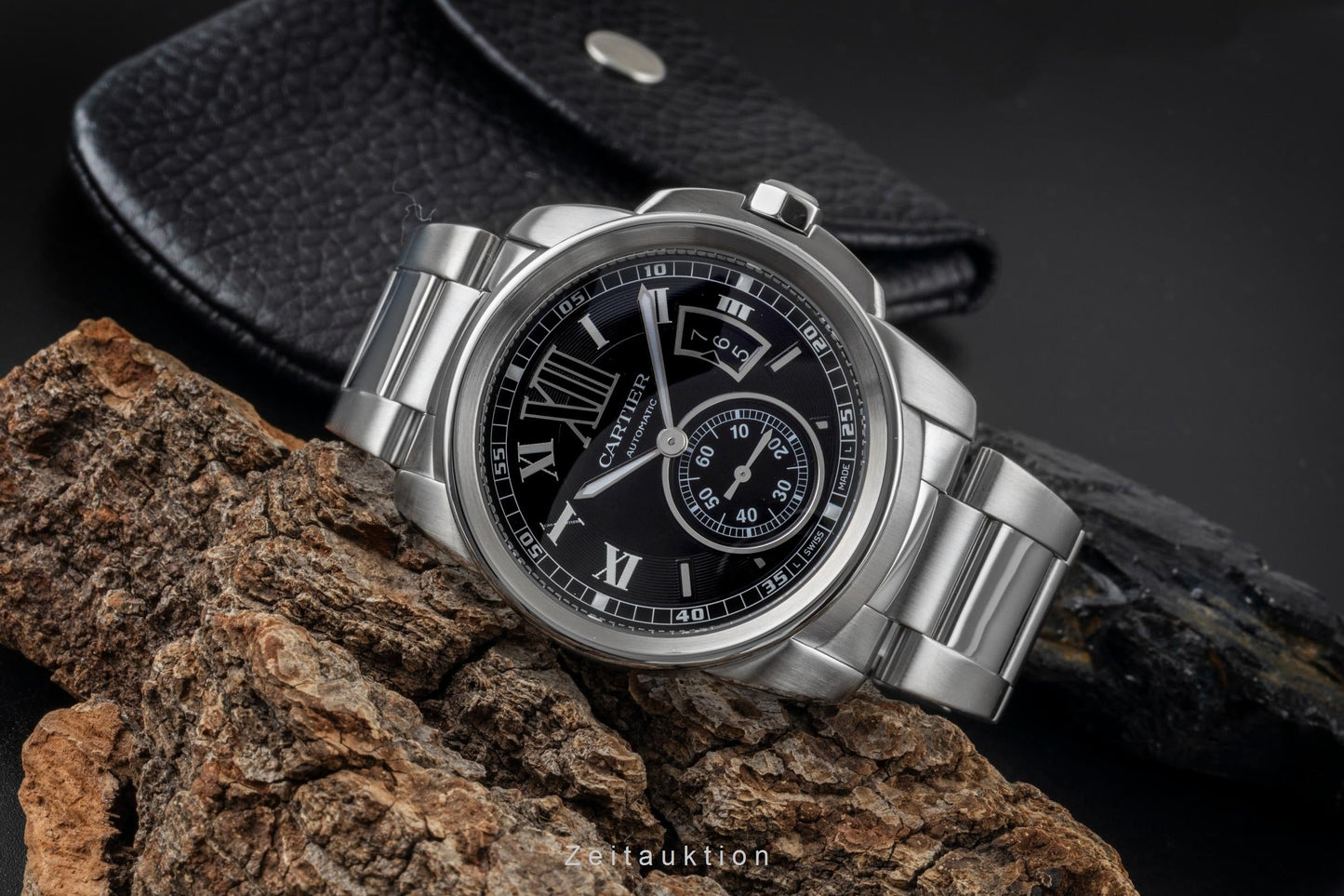 Cartier Calibre de Cartier 42 Edelstahl Automatik Herrenuhr Ref. W7100041 3389 [2507304]