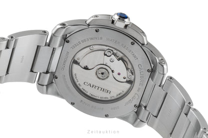 Cartier Calibre de Cartier 42 Edelstahl Automatik Herrenuhr Ref. W7100041 3389 [2507304]