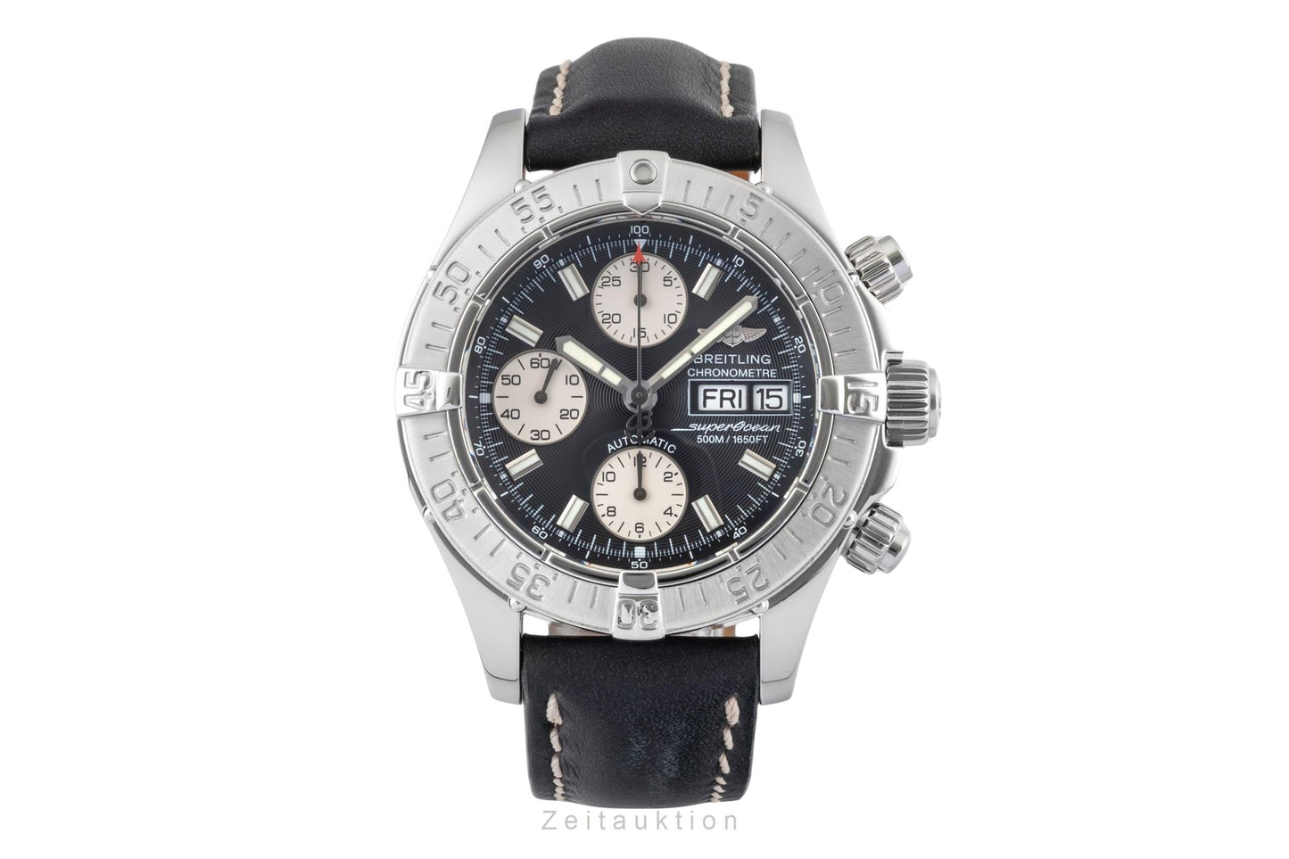Breitling Superocean Chronograph Stahl Automatik Herrenuhr