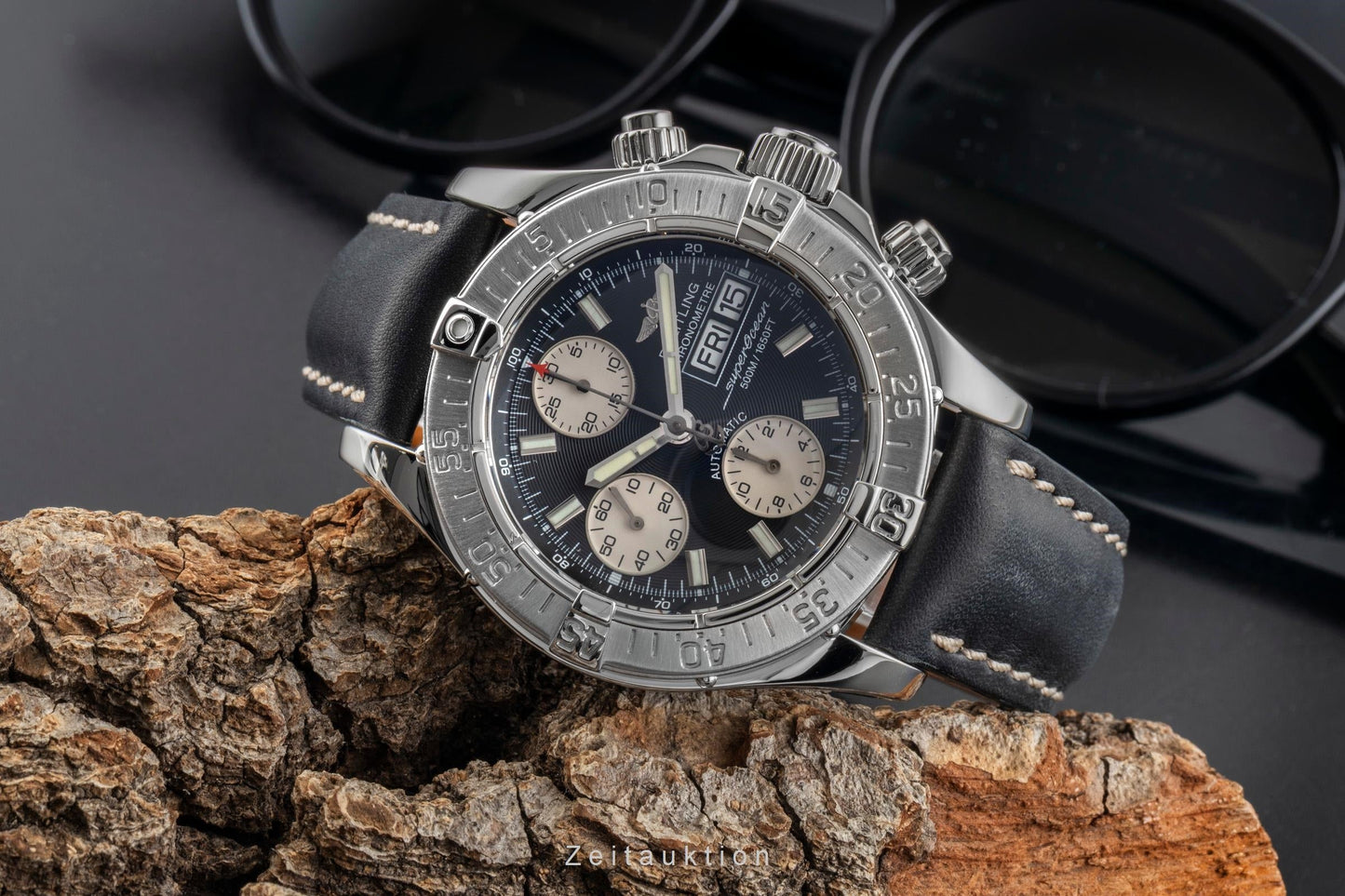 Breitling Superocean Chronograph Stahl Automatik Herrenuhr