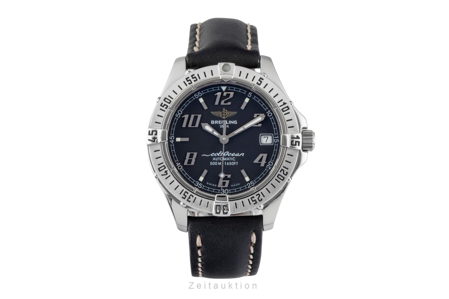 Breitling Colt Chronometer 500M Edelstahl Automatik Herrenuhr