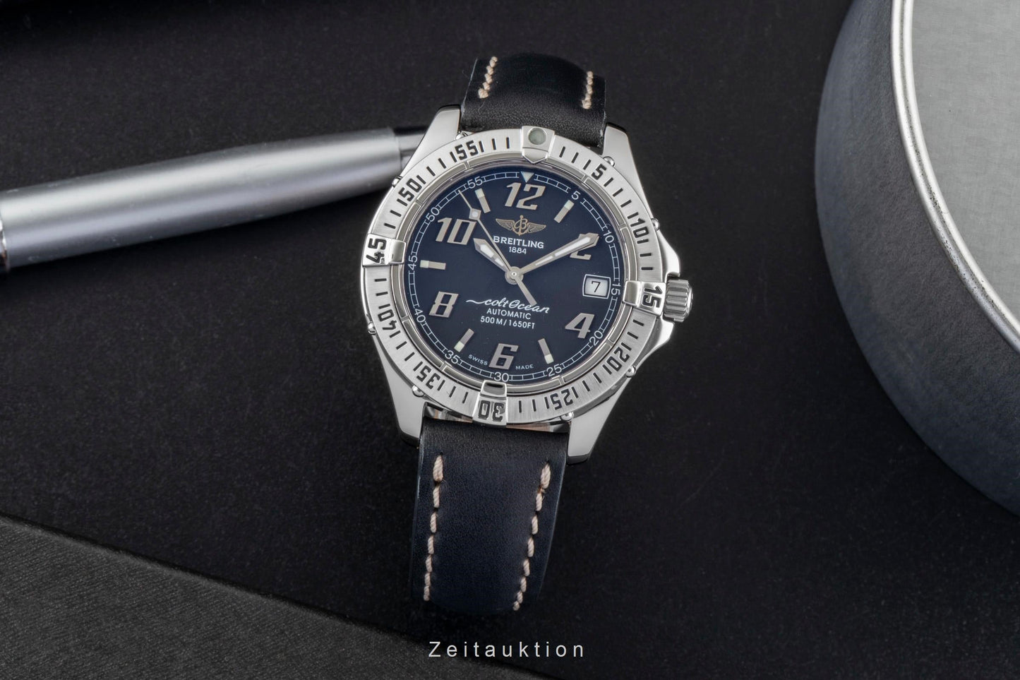 Breitling Colt Chronometer 500M Edelstahl Automatik Herrenuhr