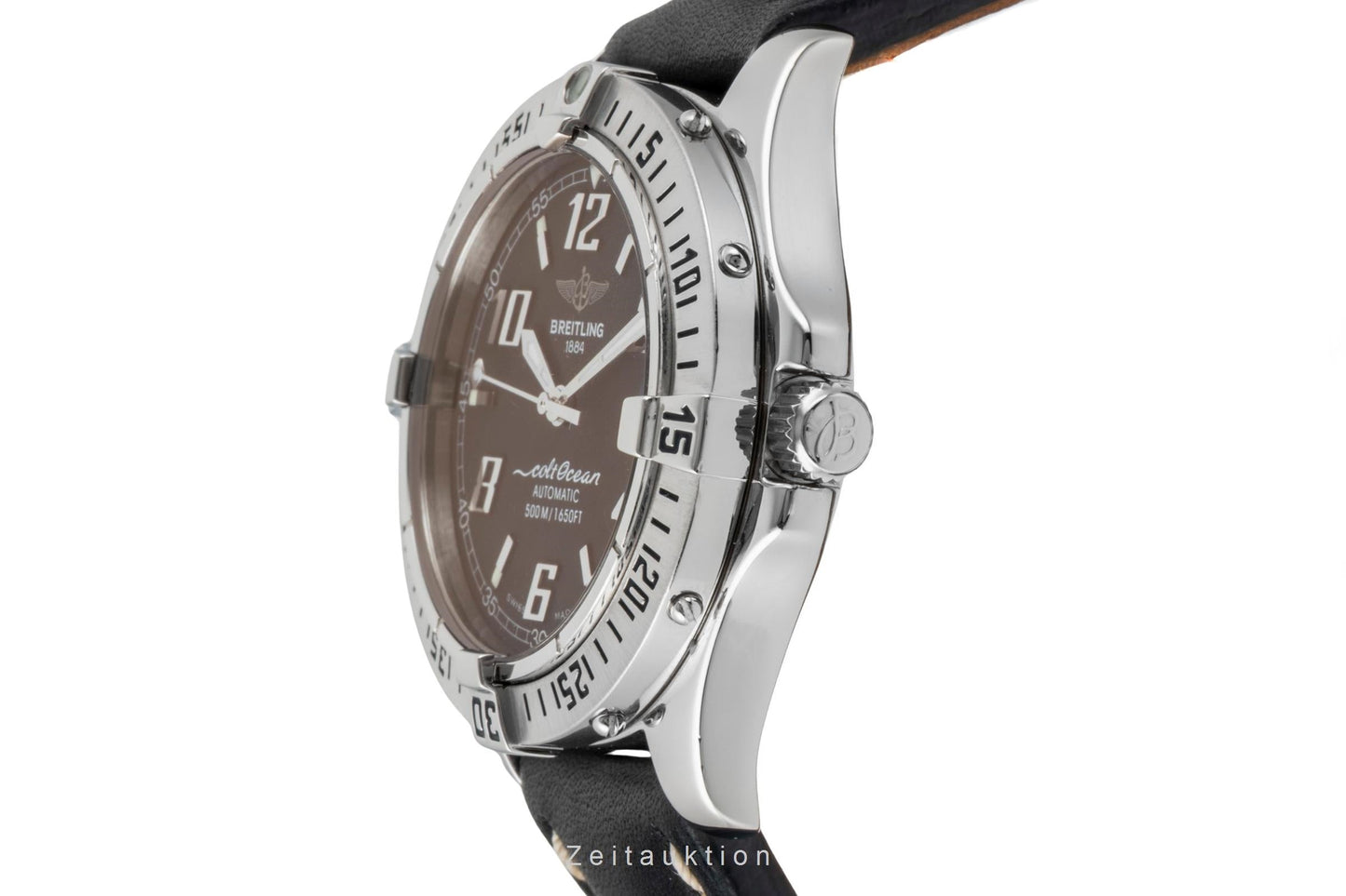 Breitling Colt Chronometer 500M Edelstahl Automatik Herrenuhr