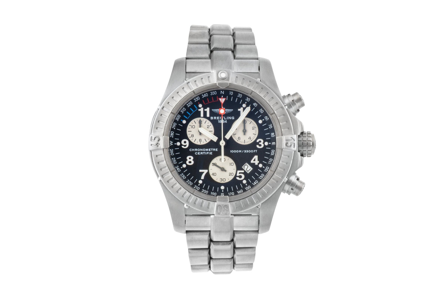 Breitling Avenger M1 Chronograph Titan Herrenuhr