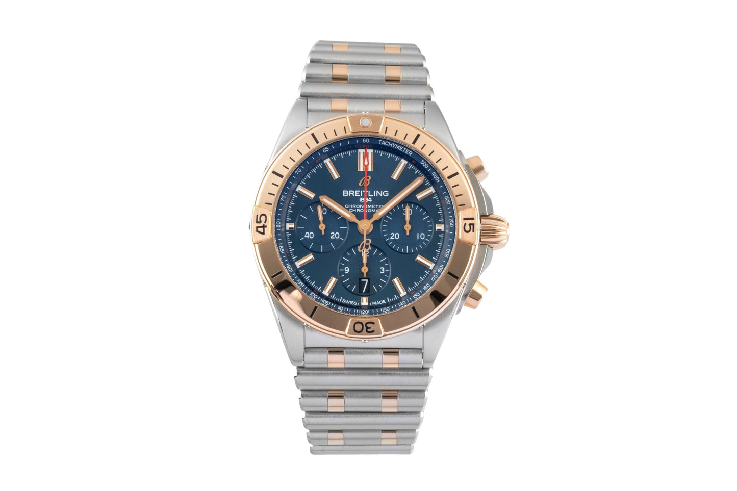 Breitling Chronomat Chronograph Stahl / Gold Automatik