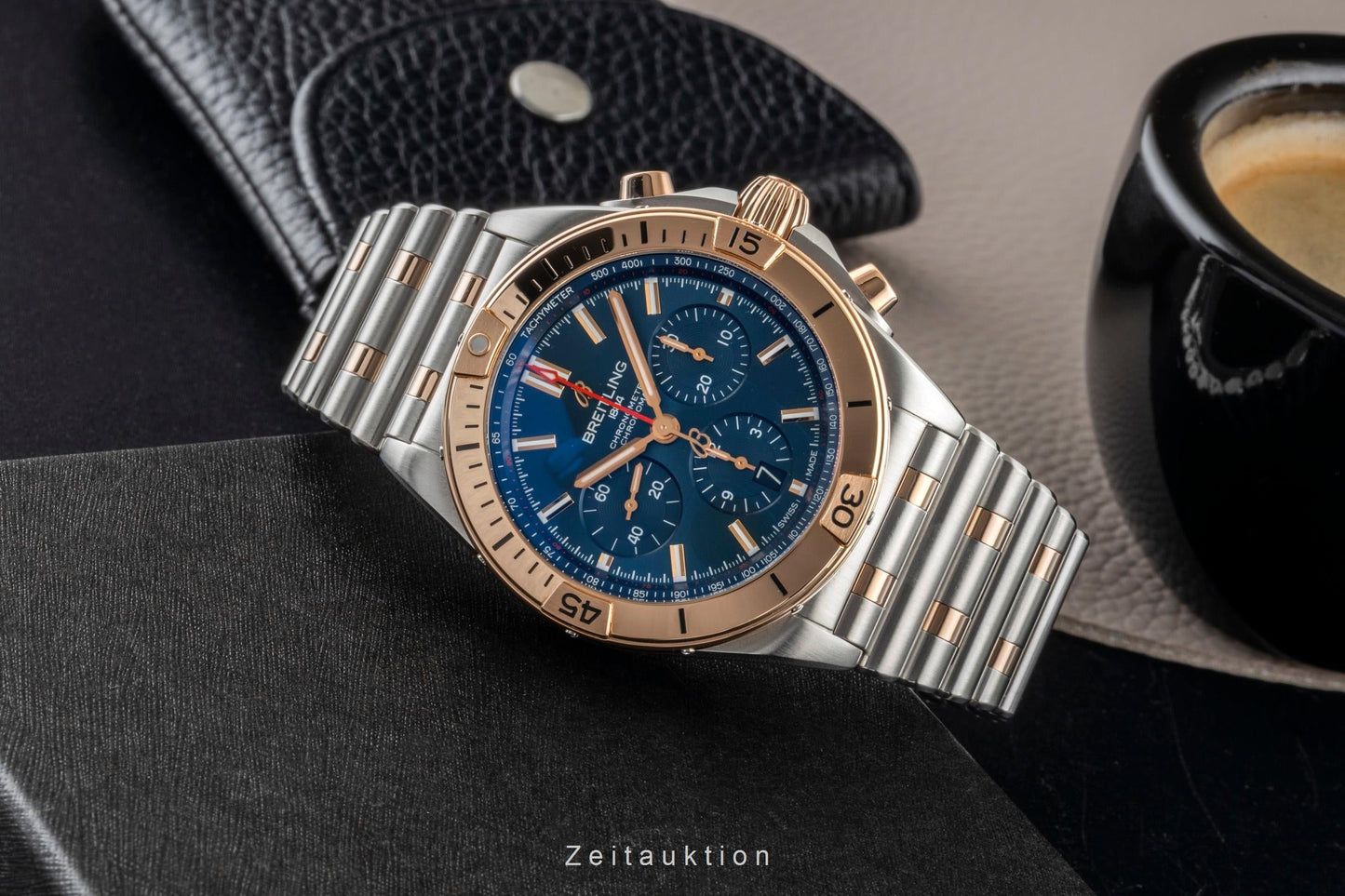 Breitling Chronomat Chronograph Stahl / Gold Automatik