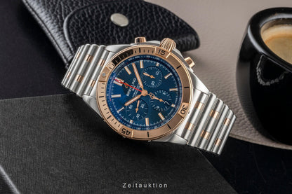 Breitling Chronomat Chronograph Stahl / Gold Automatik