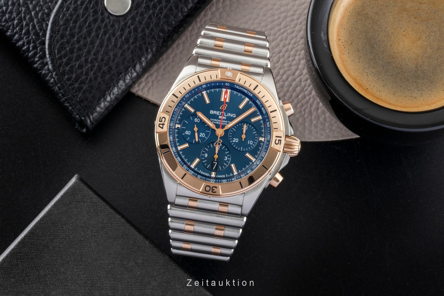 Breitling Chronomat Chronograph Stahl / Gold Automatik