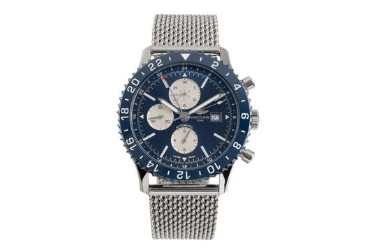 Breitling Chronoliner Chronograph Stahl Automatik Herren