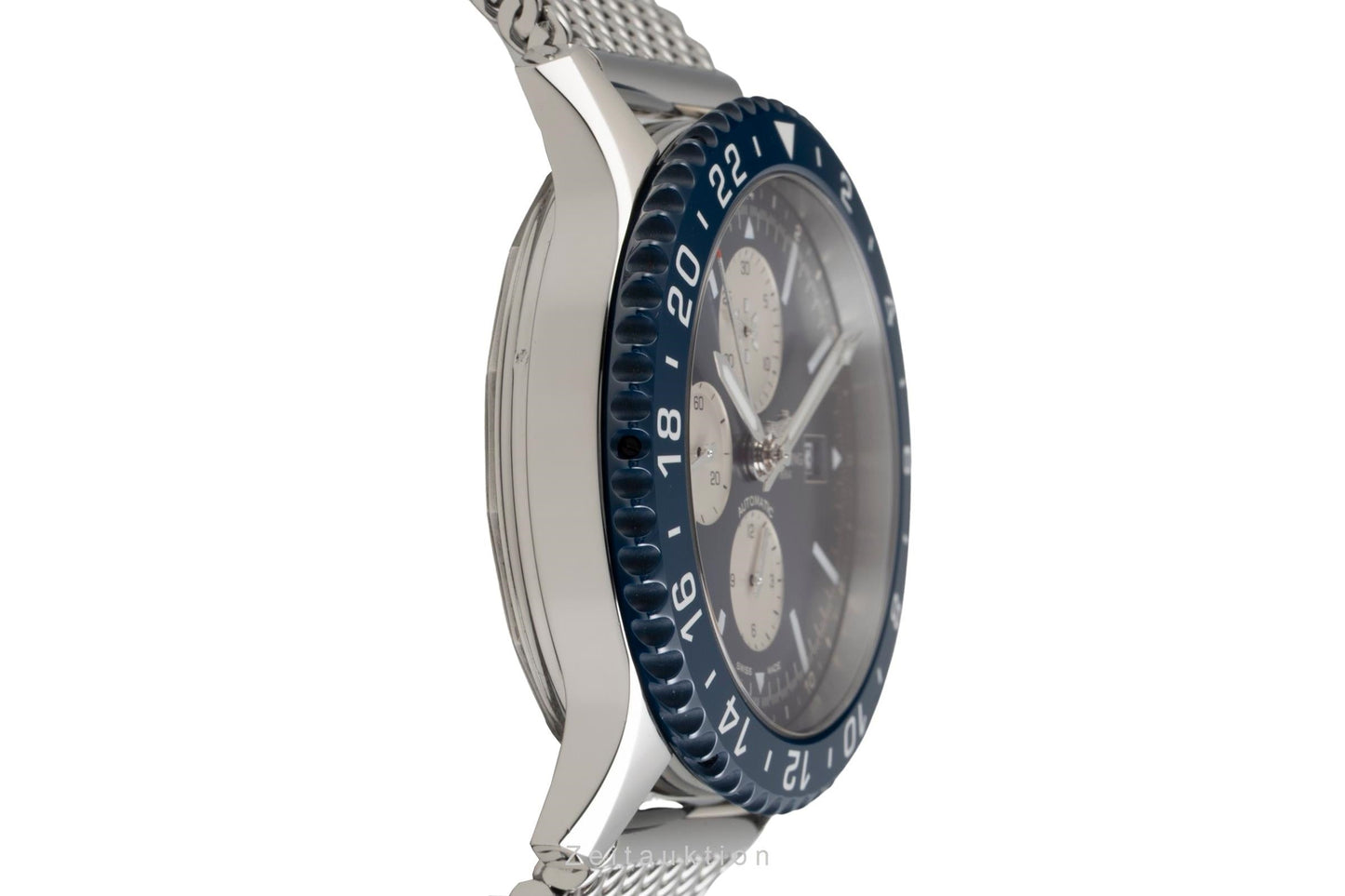 Breitling Chronoliner Chronograph Stahl Automatik Herren