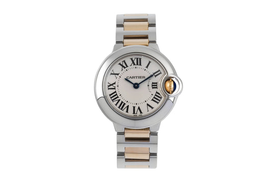 Cartier Ballon Bleu de Cartier Stahl / Gold Quarz Damenuhr Ref. W69007Z3 3009 [2600640]
