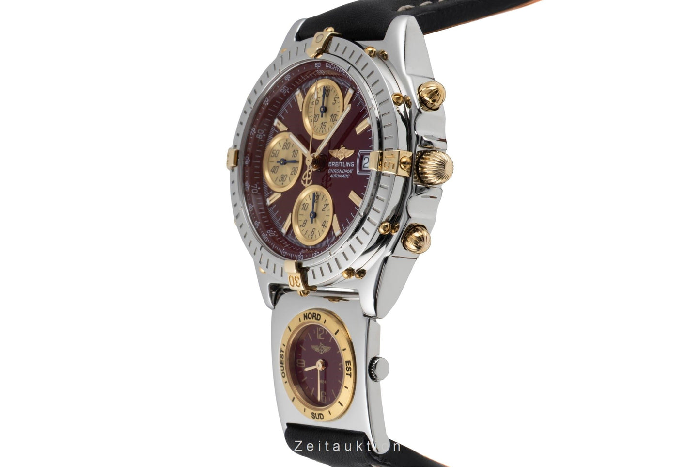 Breitling Chronomat GT UTC Chronograph Stahl / Gold Automatik Herren