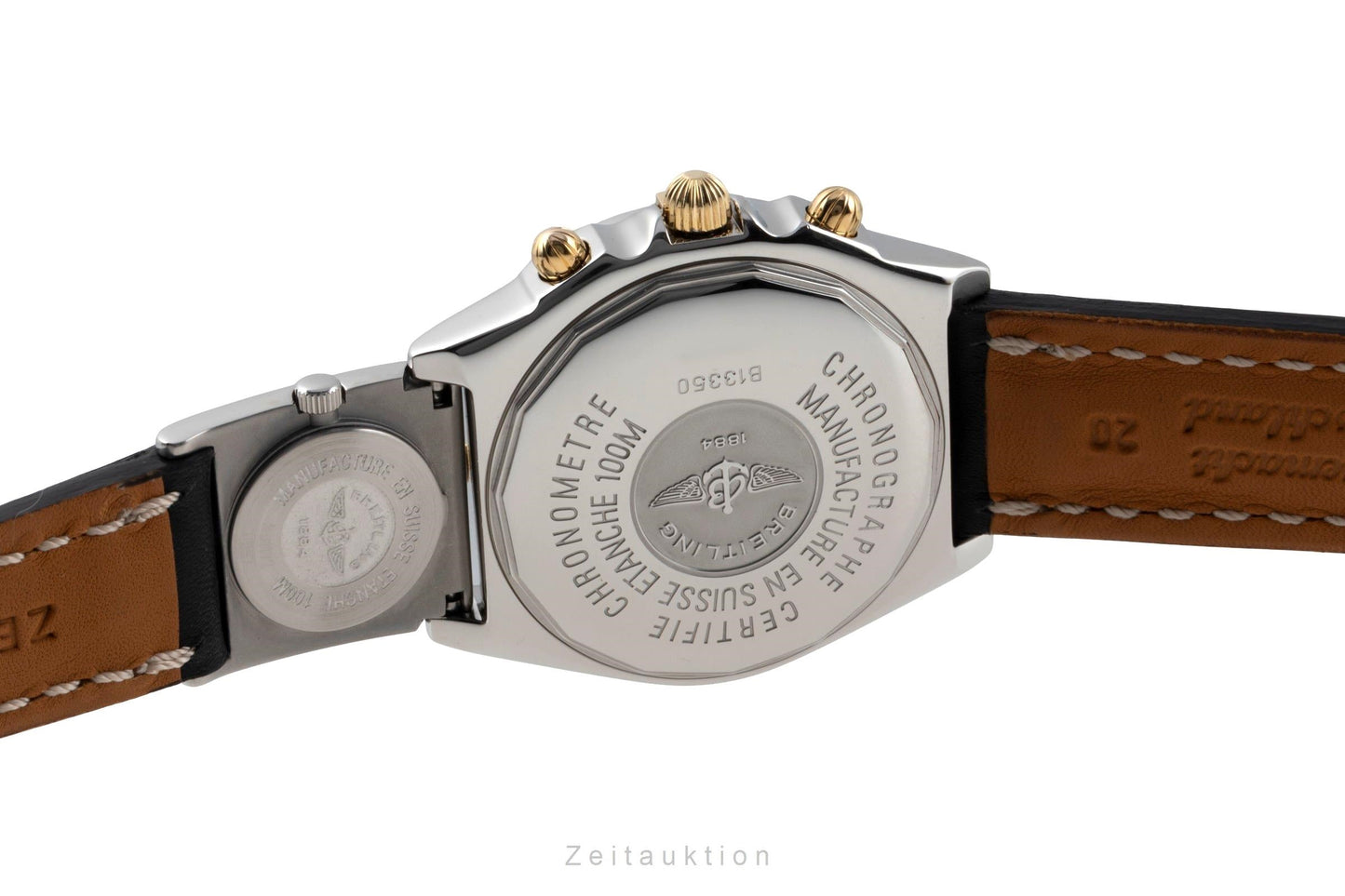 Breitling Chronomat GT UTC Chronograph Stahl / Gold Automatik Herren