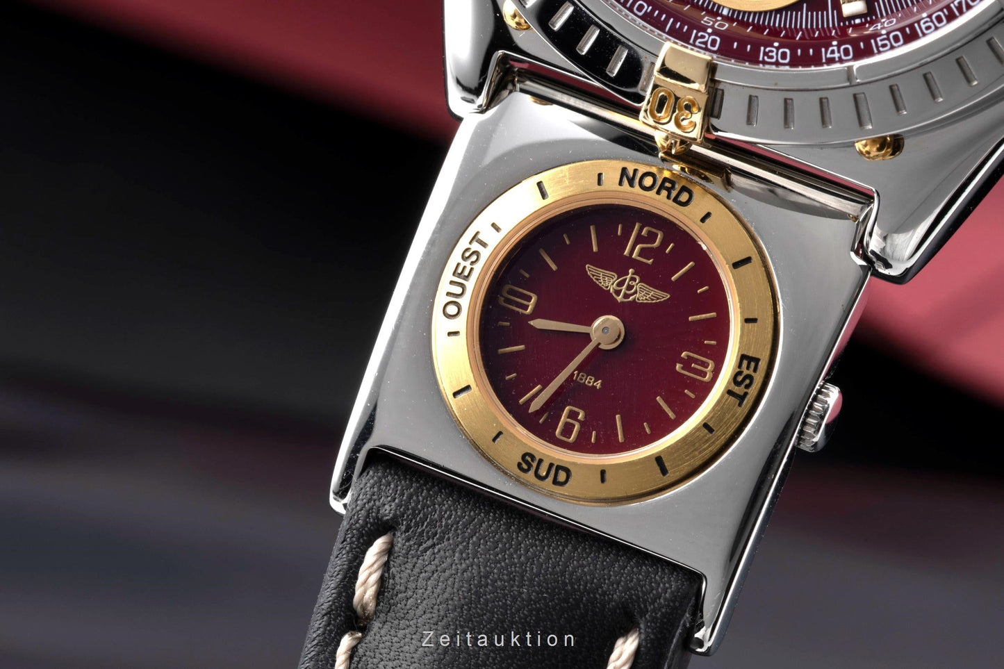 Breitling Chronomat GT UTC Chronograph Stahl / Gold Automatik Herren