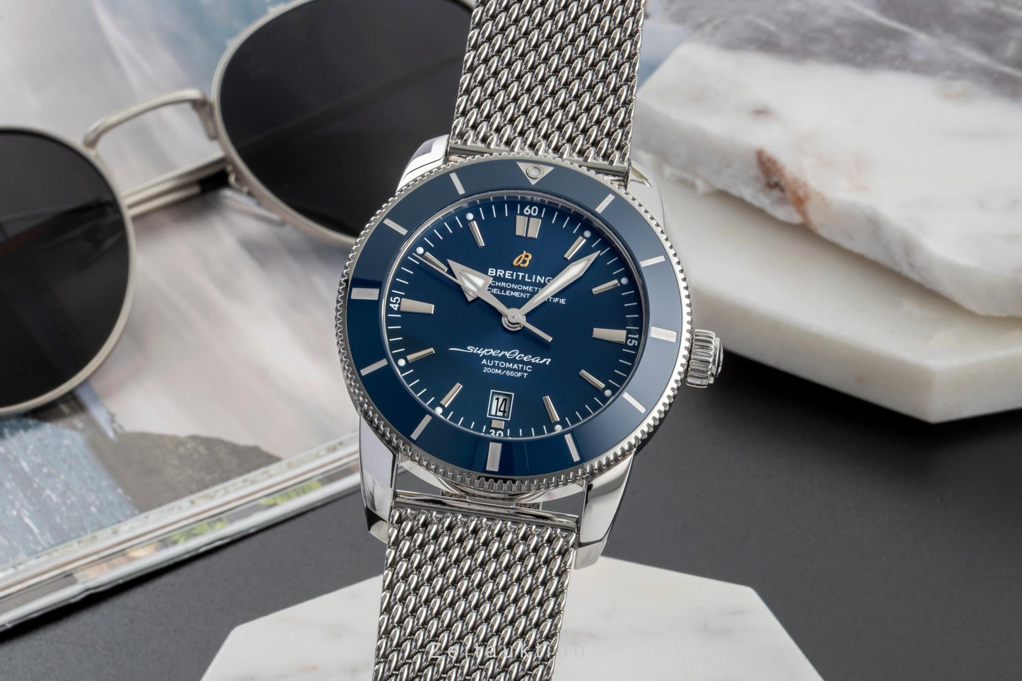 Breitling Superocean Heritage II 46 Stahl AutomatikRef