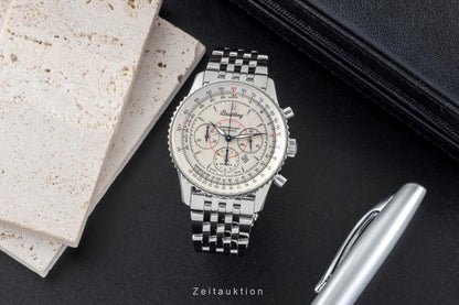 Breitling Montbrillant Chronograph Stahl Automatik Herrenuhr