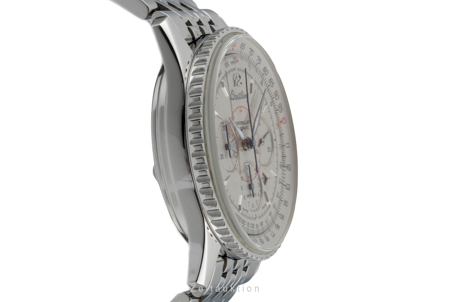 Breitling Montbrillant Chronograph Stahl Automatik Herrenuhr