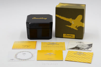 Breitling Montbrillant Chronograph Stahl Automatik Herrenuhr