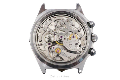 Breitling Callisto Chronograph Stahl vergoldet Handaufzug Herrenuhr