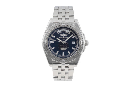 Breitling Headwind Day-Date Automatik Edelstahl Herrenuhr