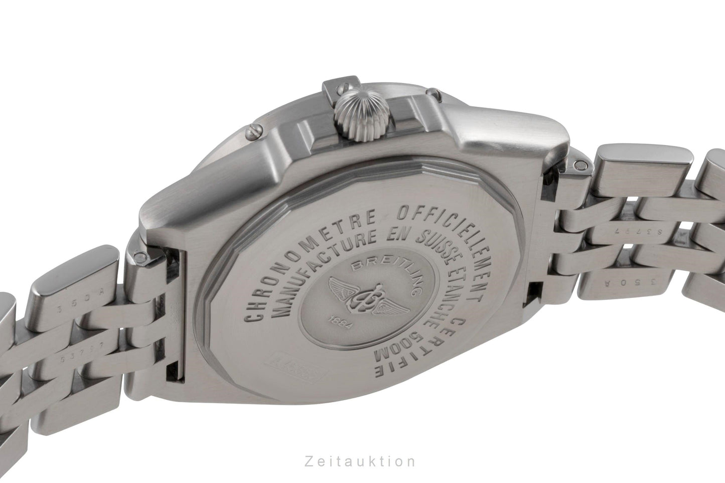 Breitling Headwind Day-Date Automatik Edelstahl Herrenuhr