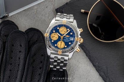 Breitling Cockpit Chronograph Stahl / Gold Automatik