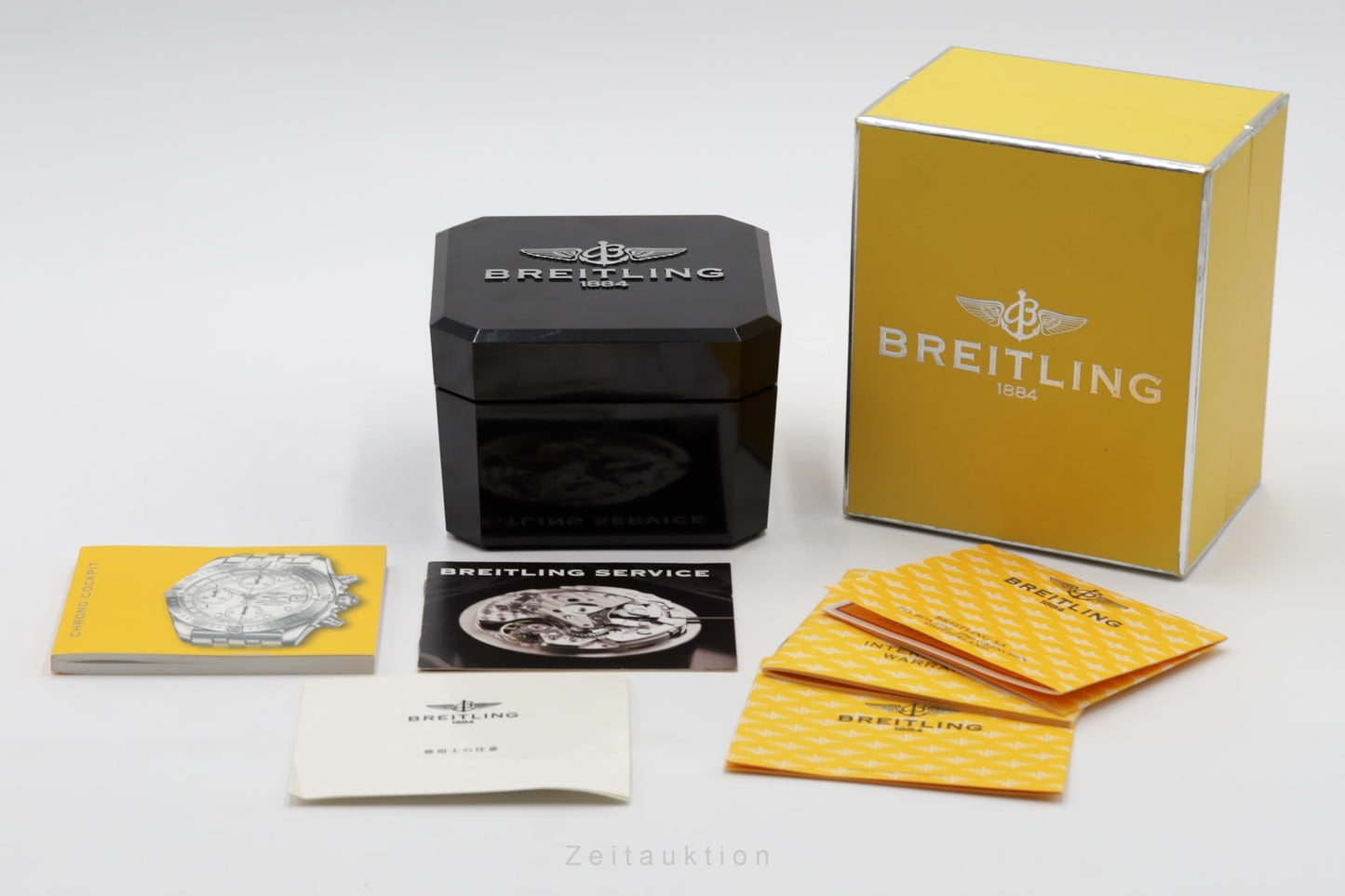 Breitling Cockpit Chronograph Stahl / Gold Automatik