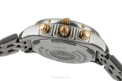Breitling Cockpit Chronograph Stahl / Gold Automatik