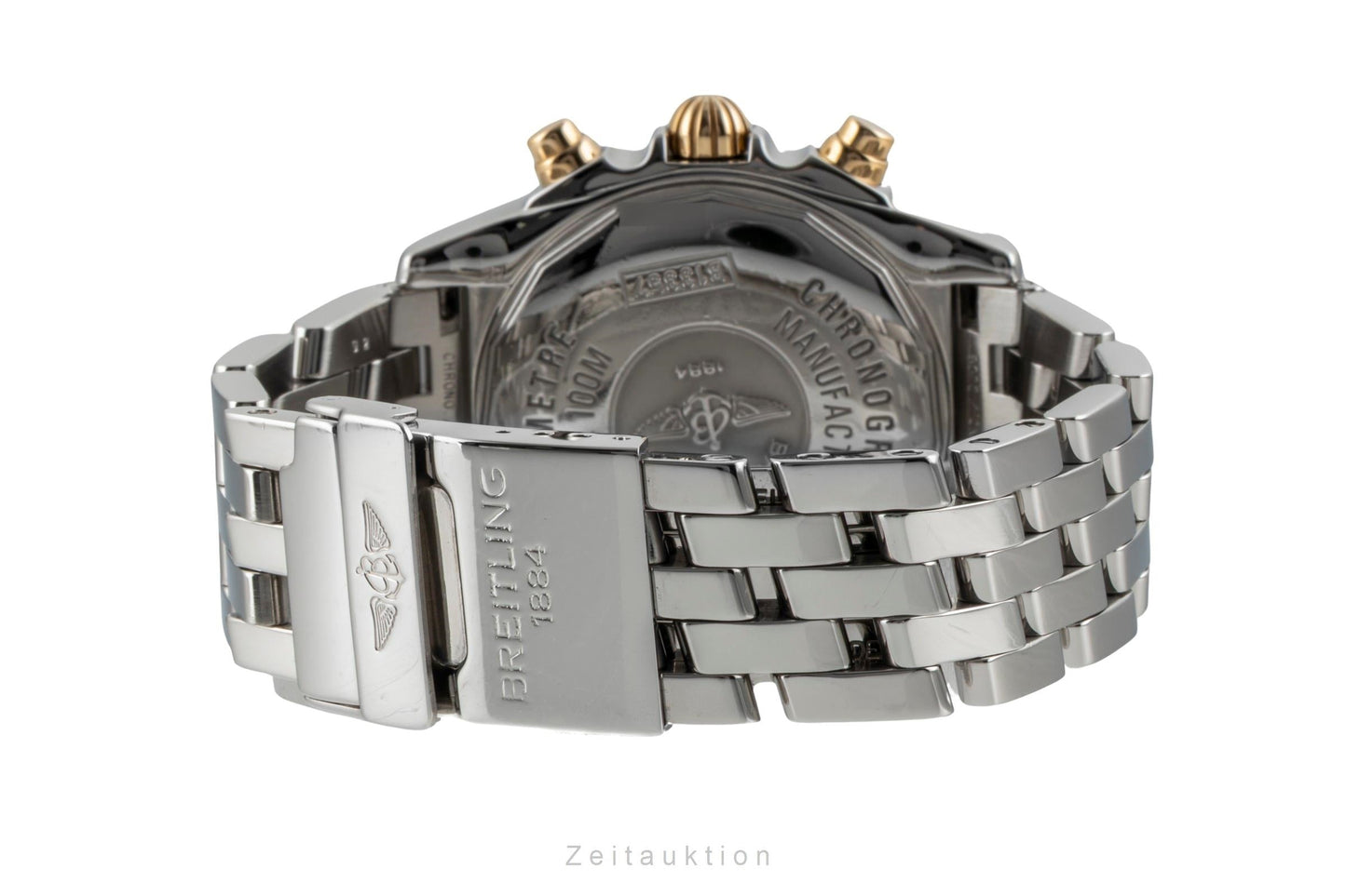 Breitling Cockpit Chronograph Stahl / Gold Automatik