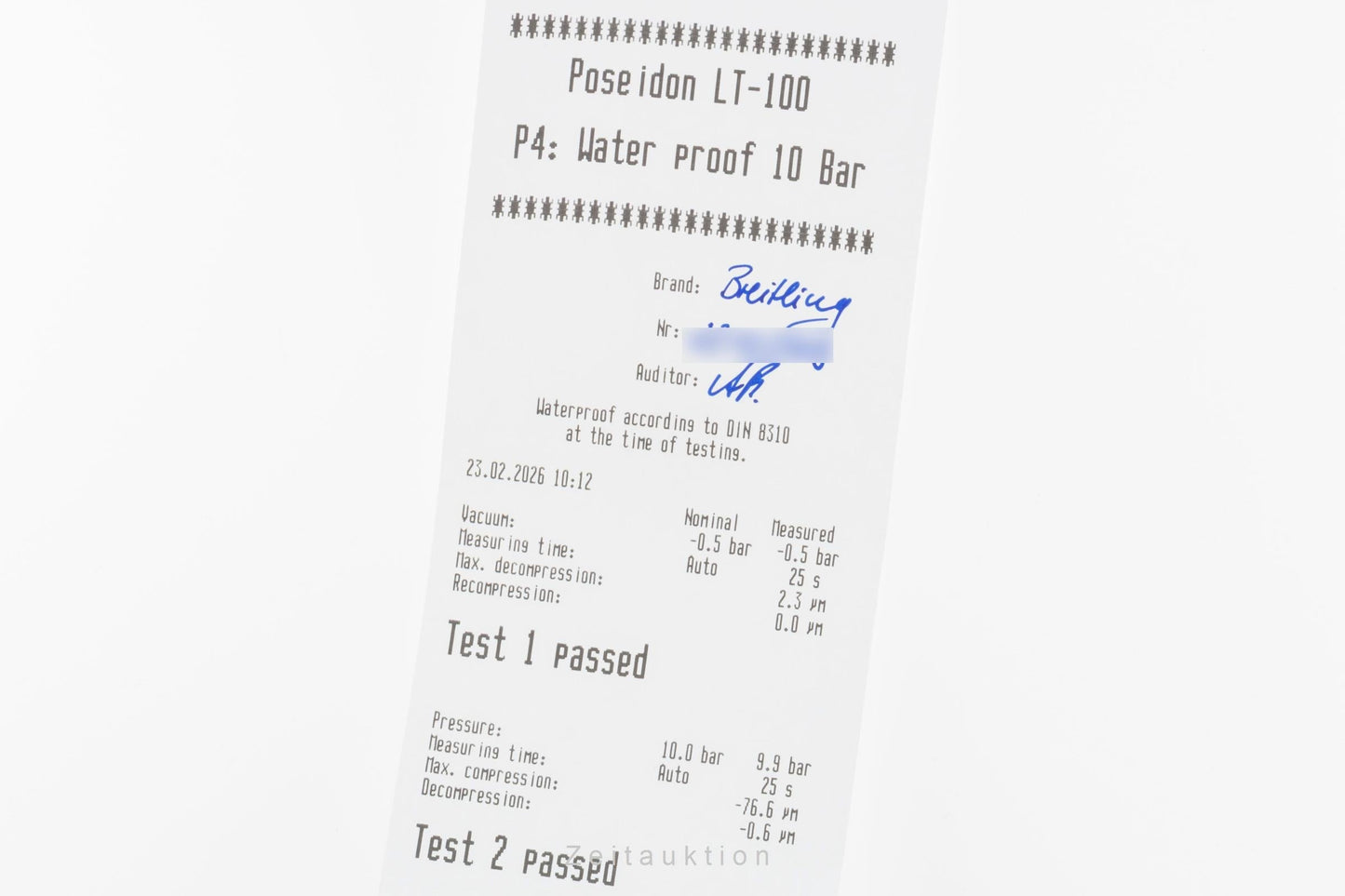 Breitling Cockpit Chronograph Edelstahl Automatik